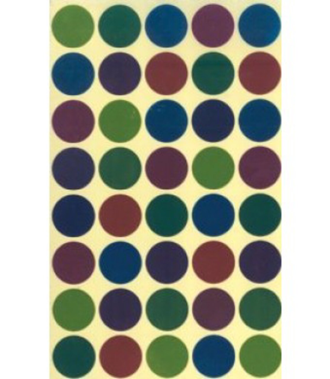 Metallic Dot Stickers – Pack Shiny Round Reward & Craft Stickers for Classroom, Scrapbooking & Party Favors